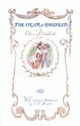 The Vicar of Wakefield-titelside, fra The Vicar of Wakefield udgivet af J M Dent & Son Ltd, 1920